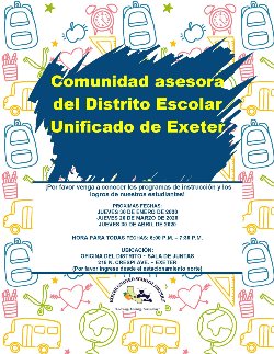 EUSD Community Advisory Meeting- Spanish